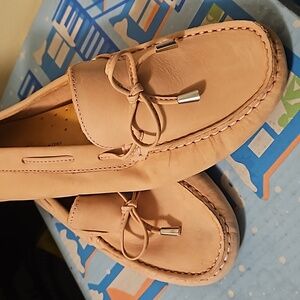 Pink loafers size 9.5